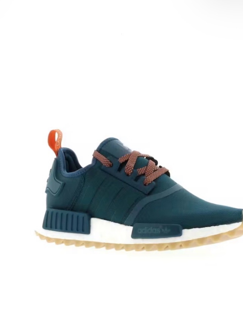 Adidas NMD R1 Trail Women's Athletic Sneaker with Orange Heel Tab NIB Size 5.5